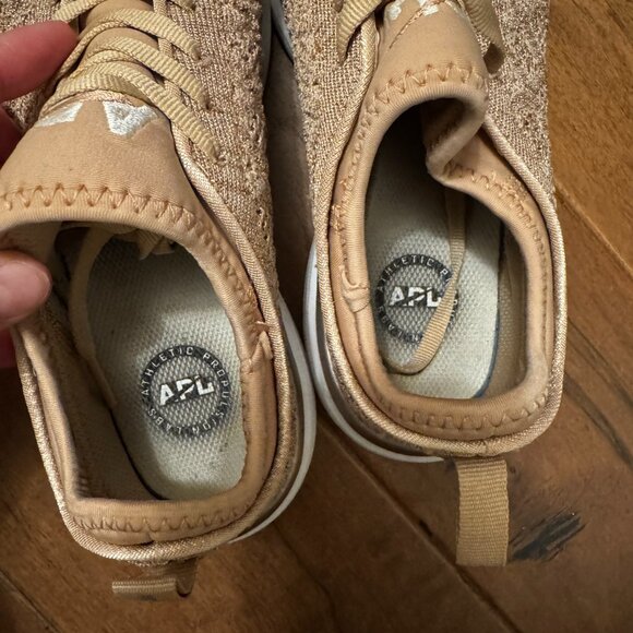 APL Women’s TechLoom Propelium Sneakers – Rose Gold Sparkle – Size 7.5 – VGUC - Picture 5 of 10